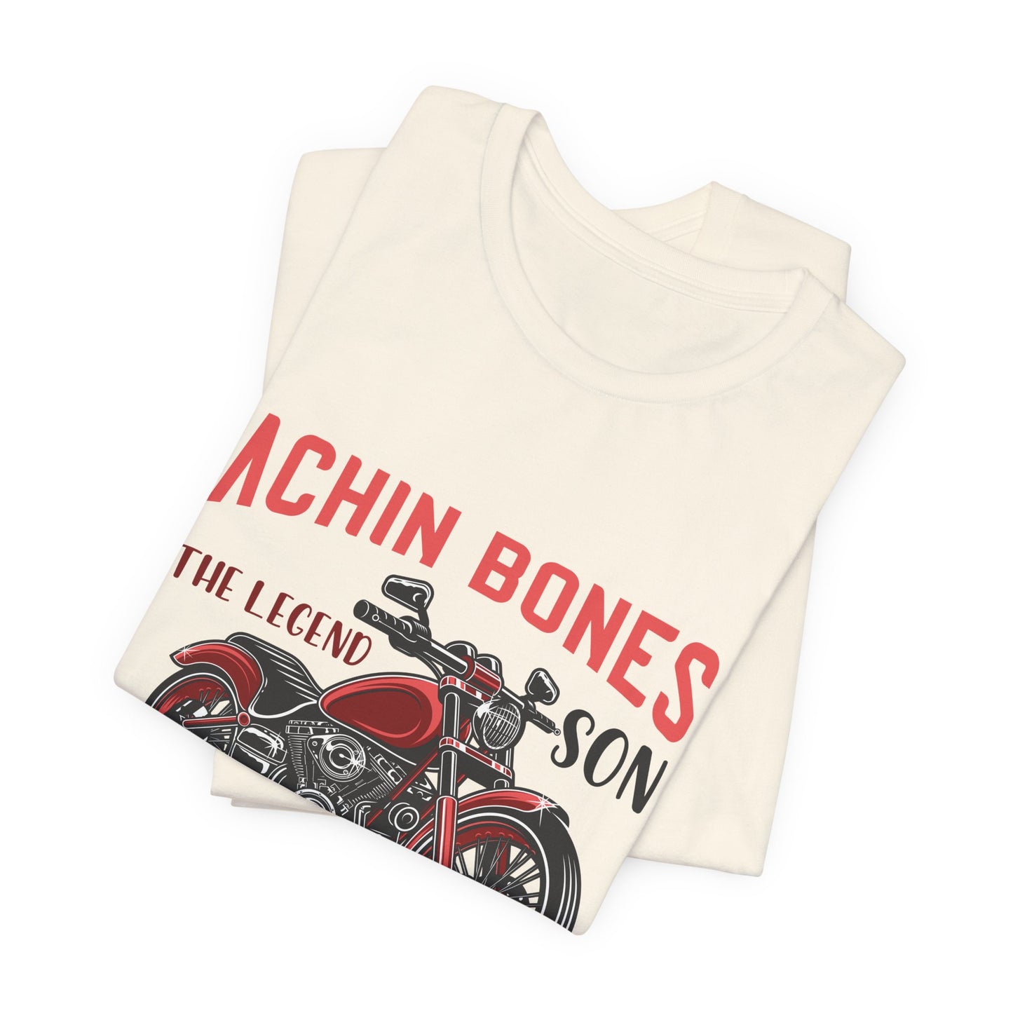 Achin Bones, The Legend Son of Arthritis - Unisex Jersey Short Sleeve Tee - 13559