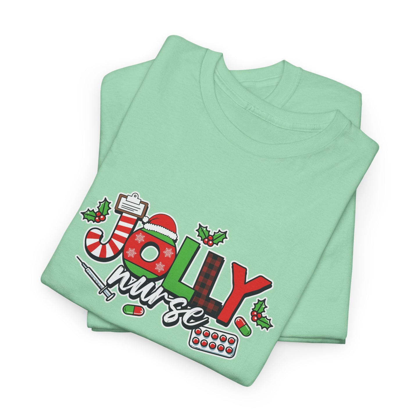 Jolly Nurse - Unisex Heavy Cotton Tee - 10350