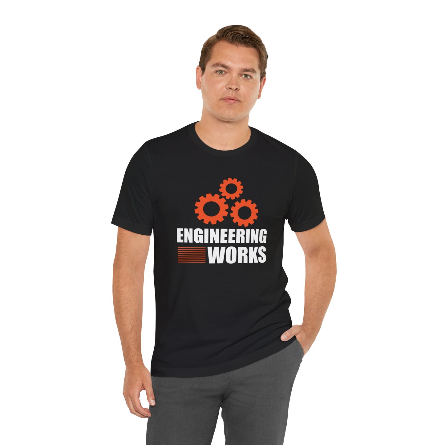 Engineer:  Engineering Works - Unisex Jersey Short Sleeve Tee