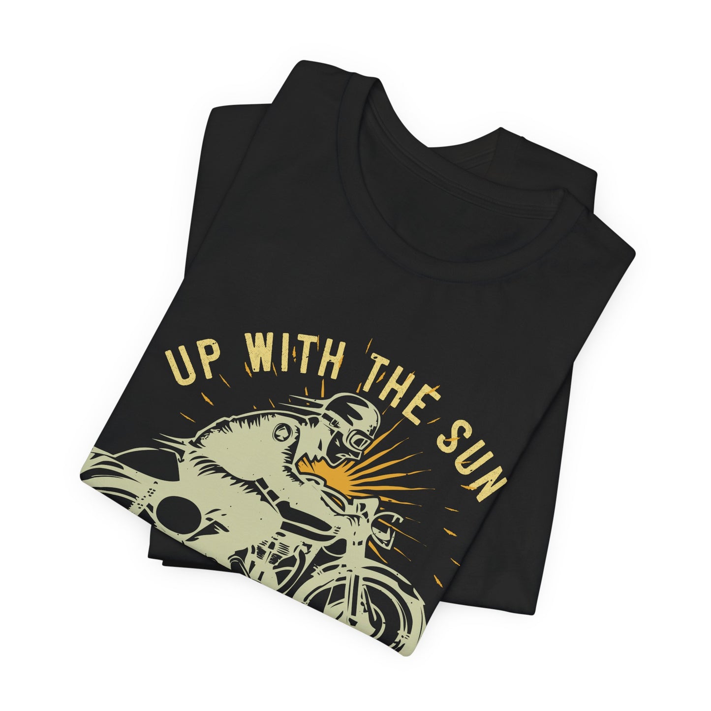 Up with the Sun, Gone with the Wind - Unisex Jersey Short Sleeve Tee - 13958
