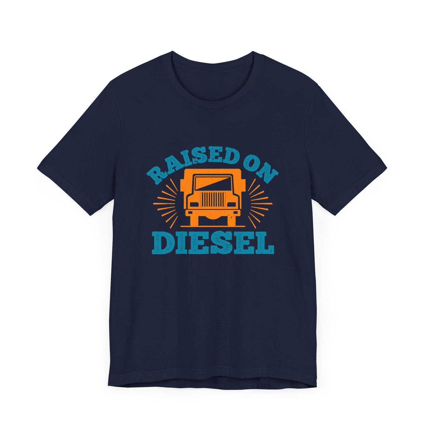 Raised On Diesel - Unisex Jersey Short Sleeve Tee - 11225