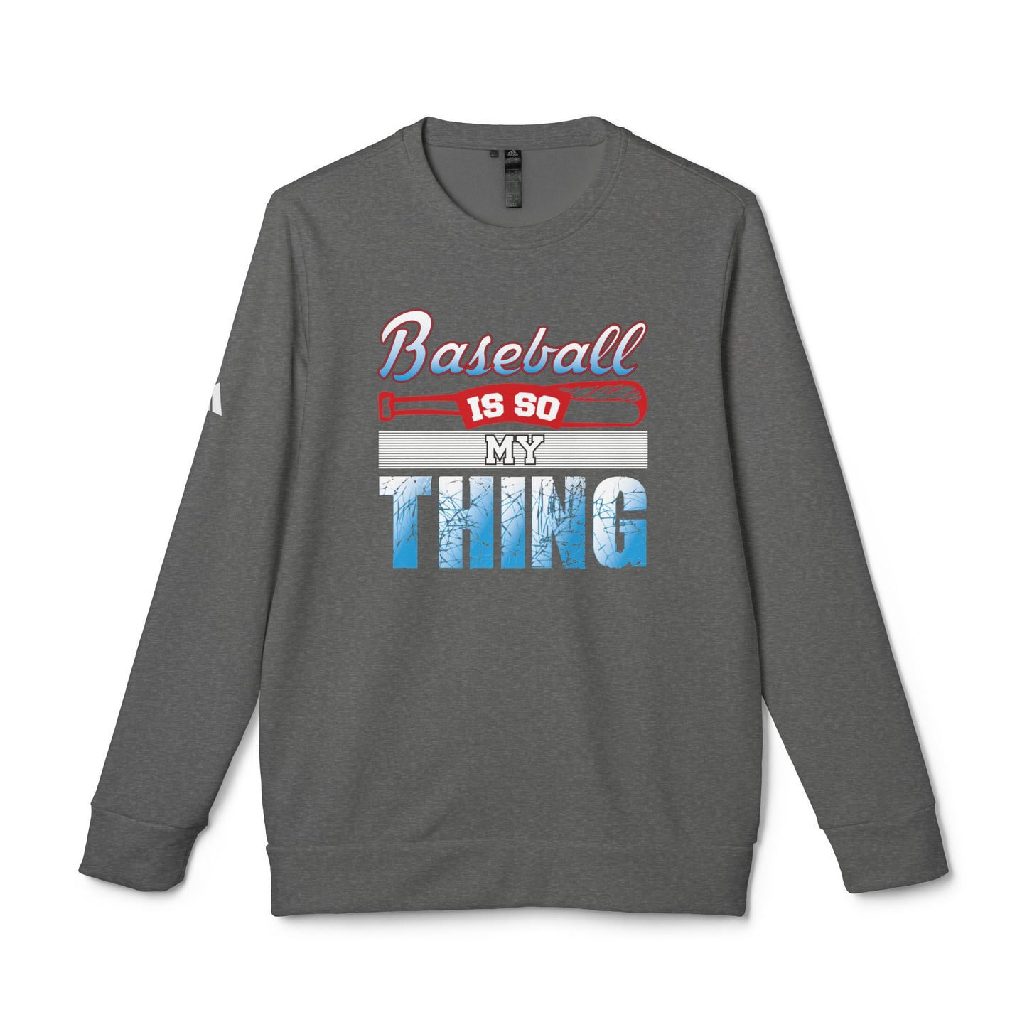 Baseball Is My Thing - adidas Unisex Fleece Crewneck Sweatshirt - 14099