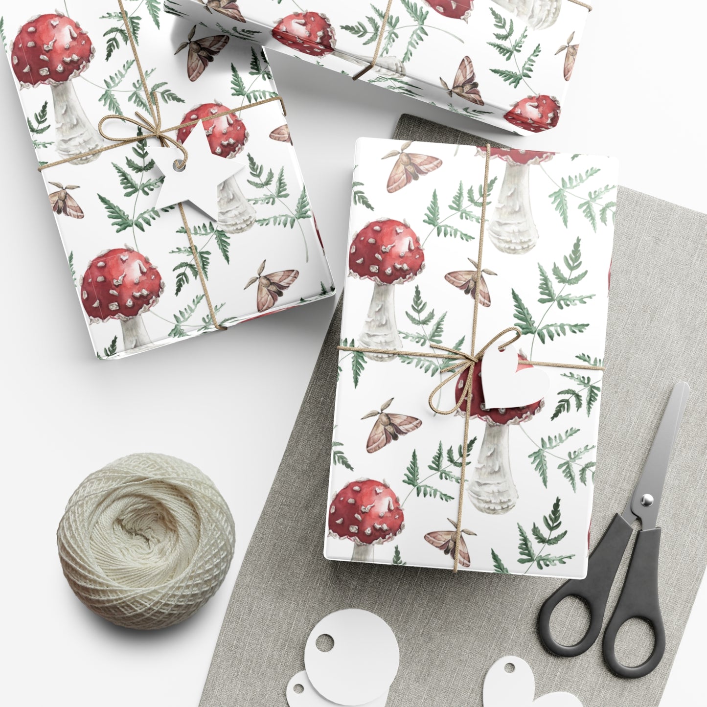 Red Mushroom - Gift Wrap Papers - 10242