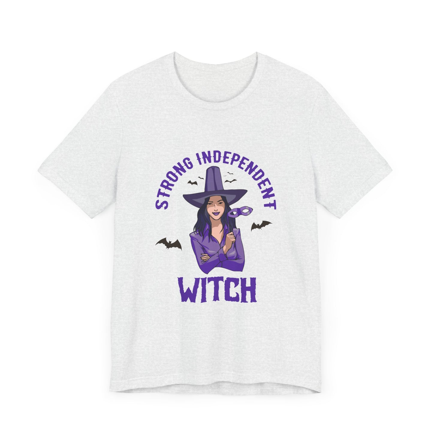 Halloween: Strong Independent Witch - Unisex Jersey Short Sleeve Tee