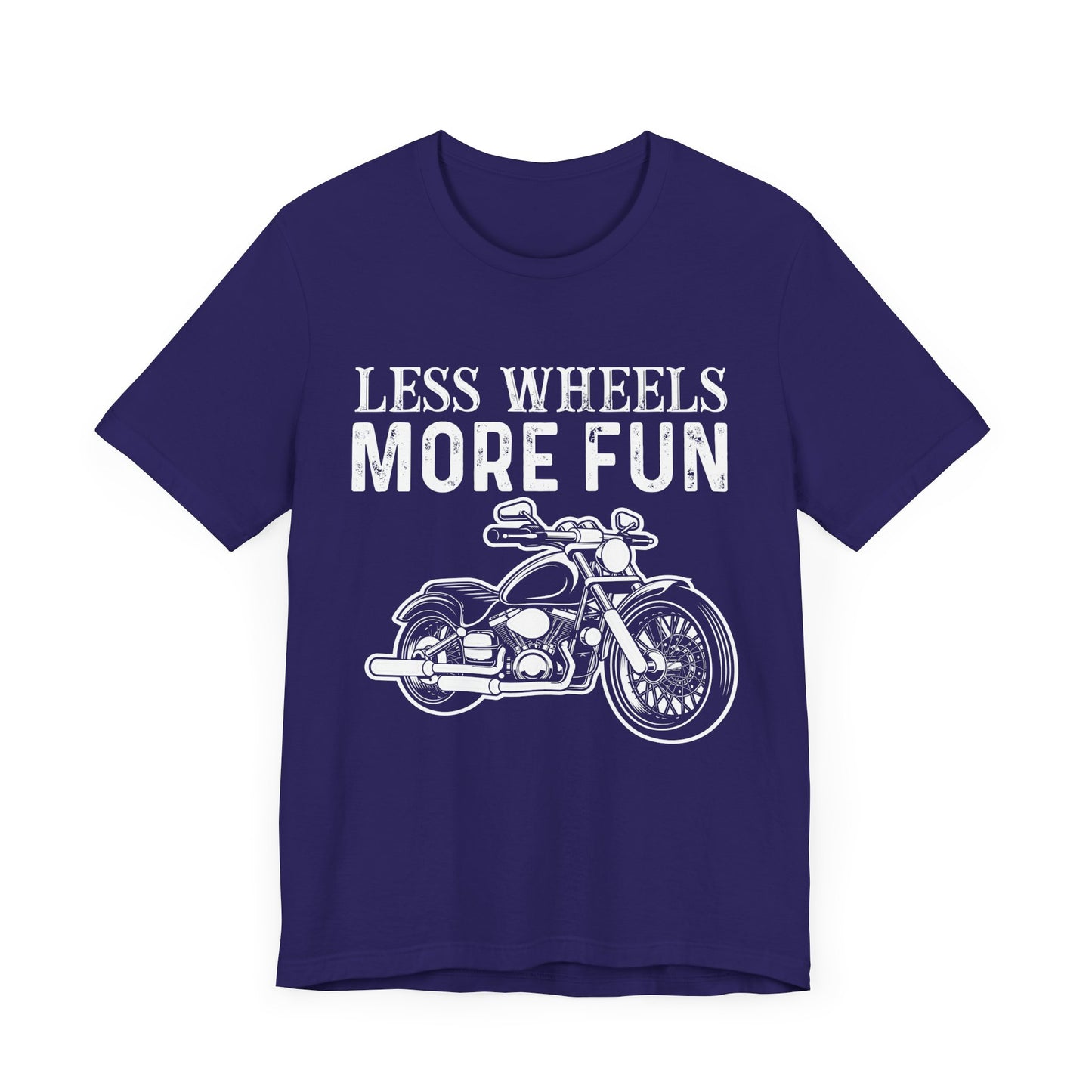 Less Wheels More Fun - Unisex Jersey Short Sleeve Tee - 13375