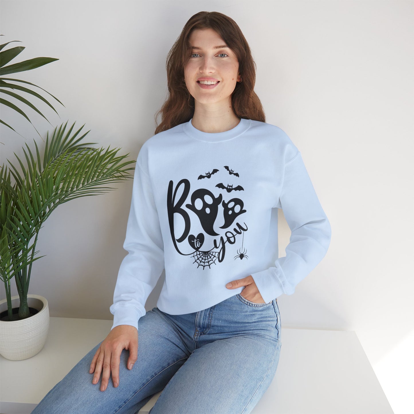 Boo To You - Unisex Heavy Blend™ Crewneck Sweatshirt