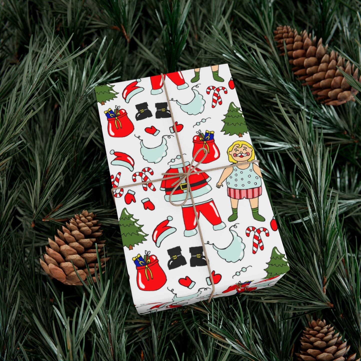 Merry Christmas - Gift Wrap Papers - 10103