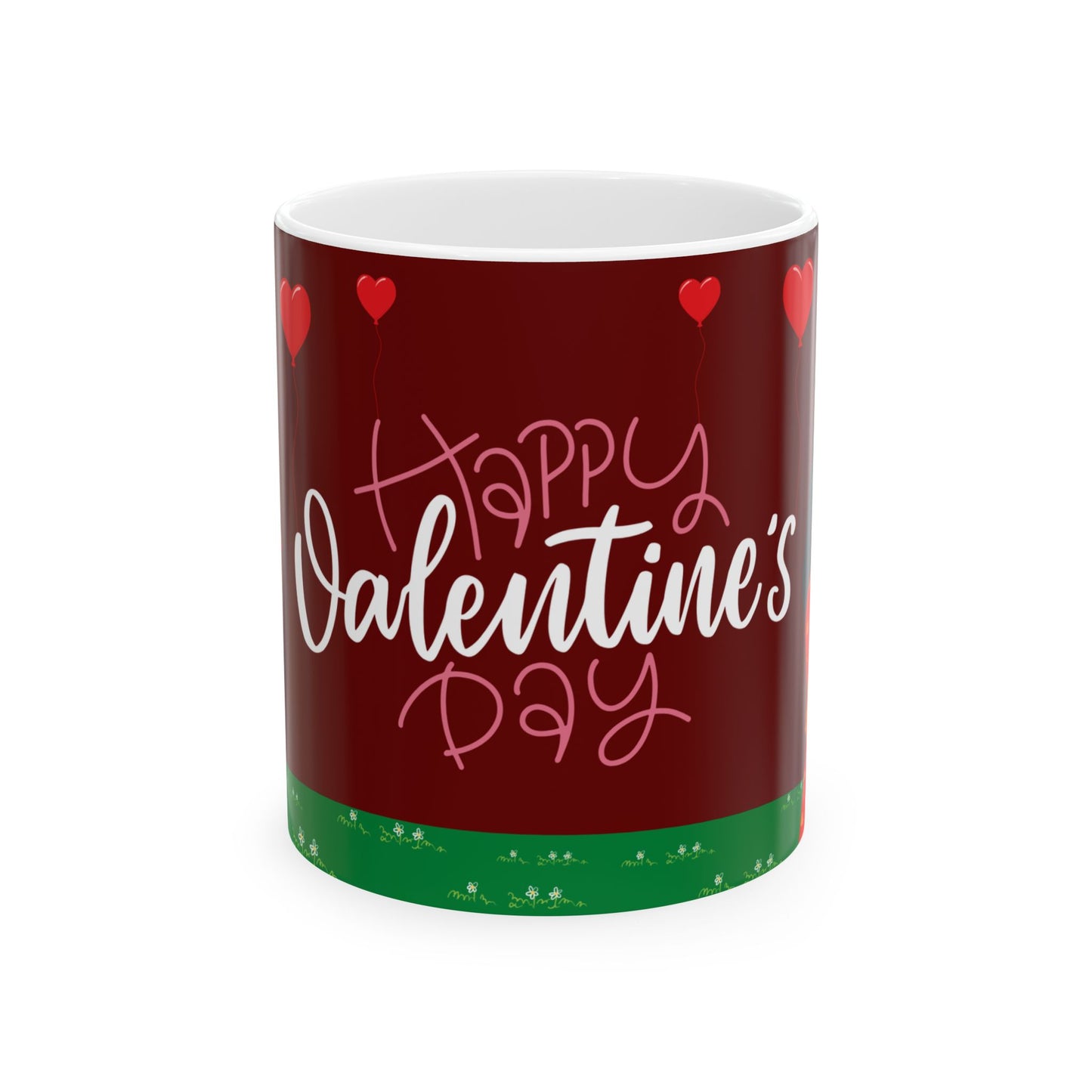 Happy Valentine’s Day!  - Ceramic Mug, (11oz, 15oz) - 11179