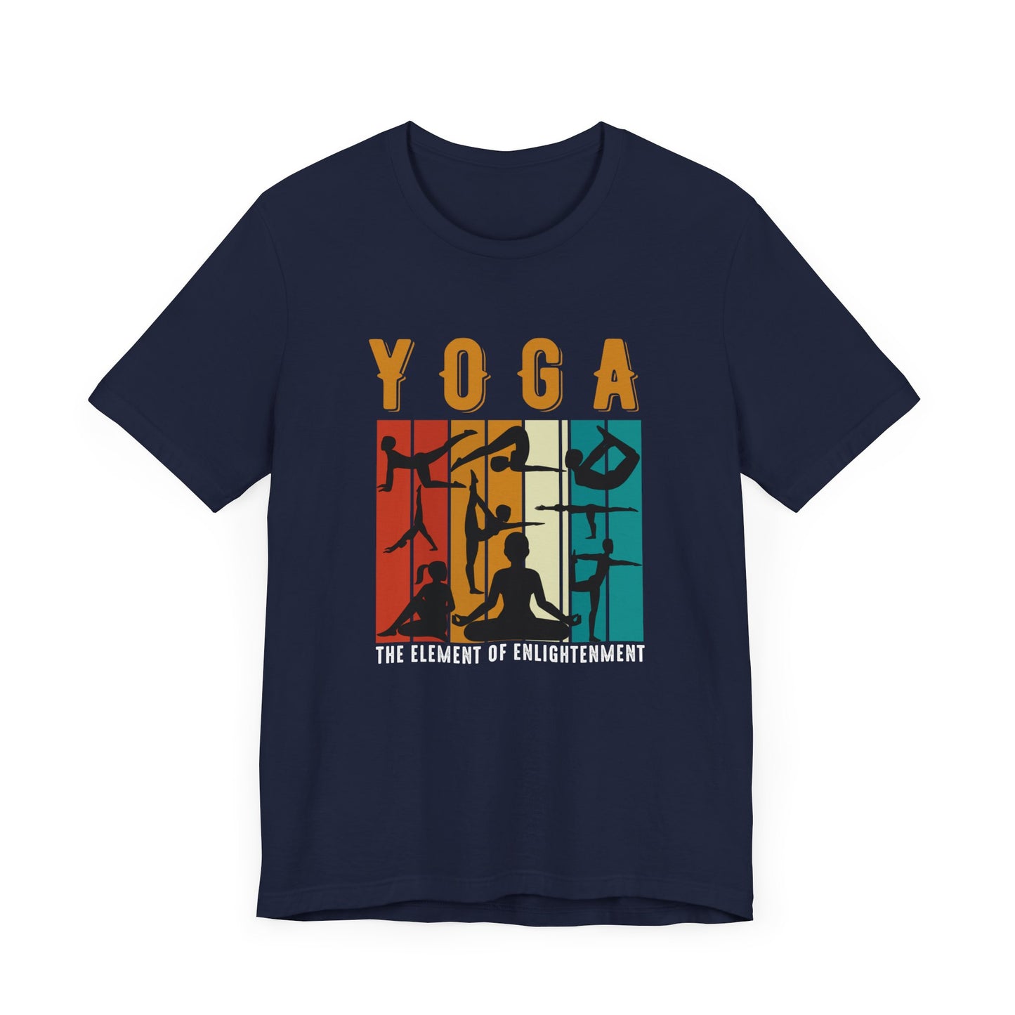 Yoga: Element Of Enlightenment - Unisex Jersey Short Sleeve Tee