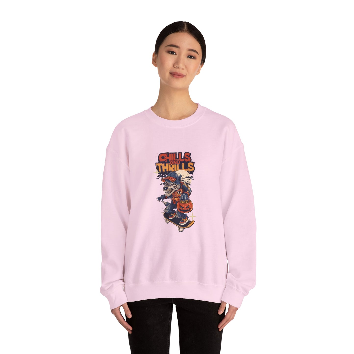 Chills & Thrills - Unisex Heavy Blend™ Crewneck Sweatshirt