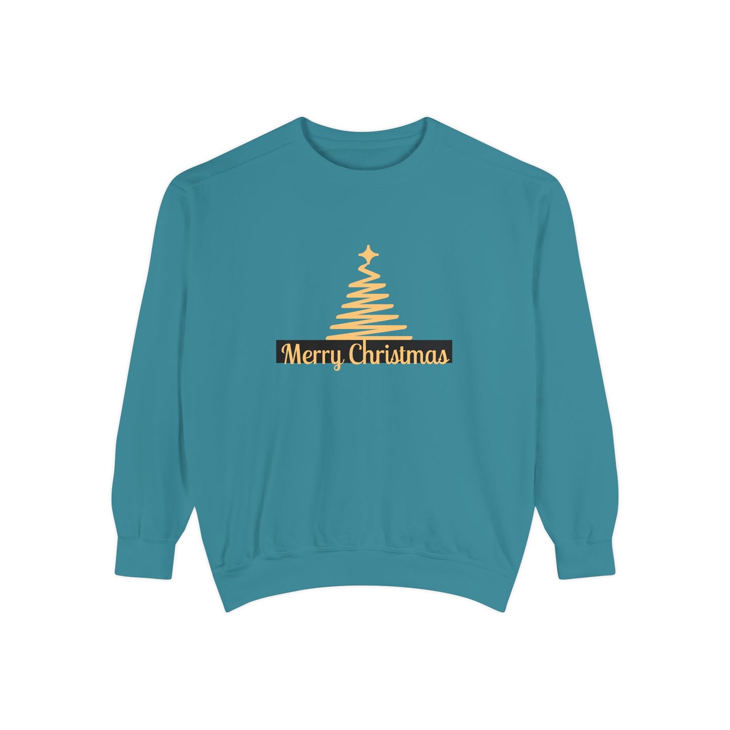 Merry Christmas - Unisex Garment-Dyed Sweatshirt - 10474