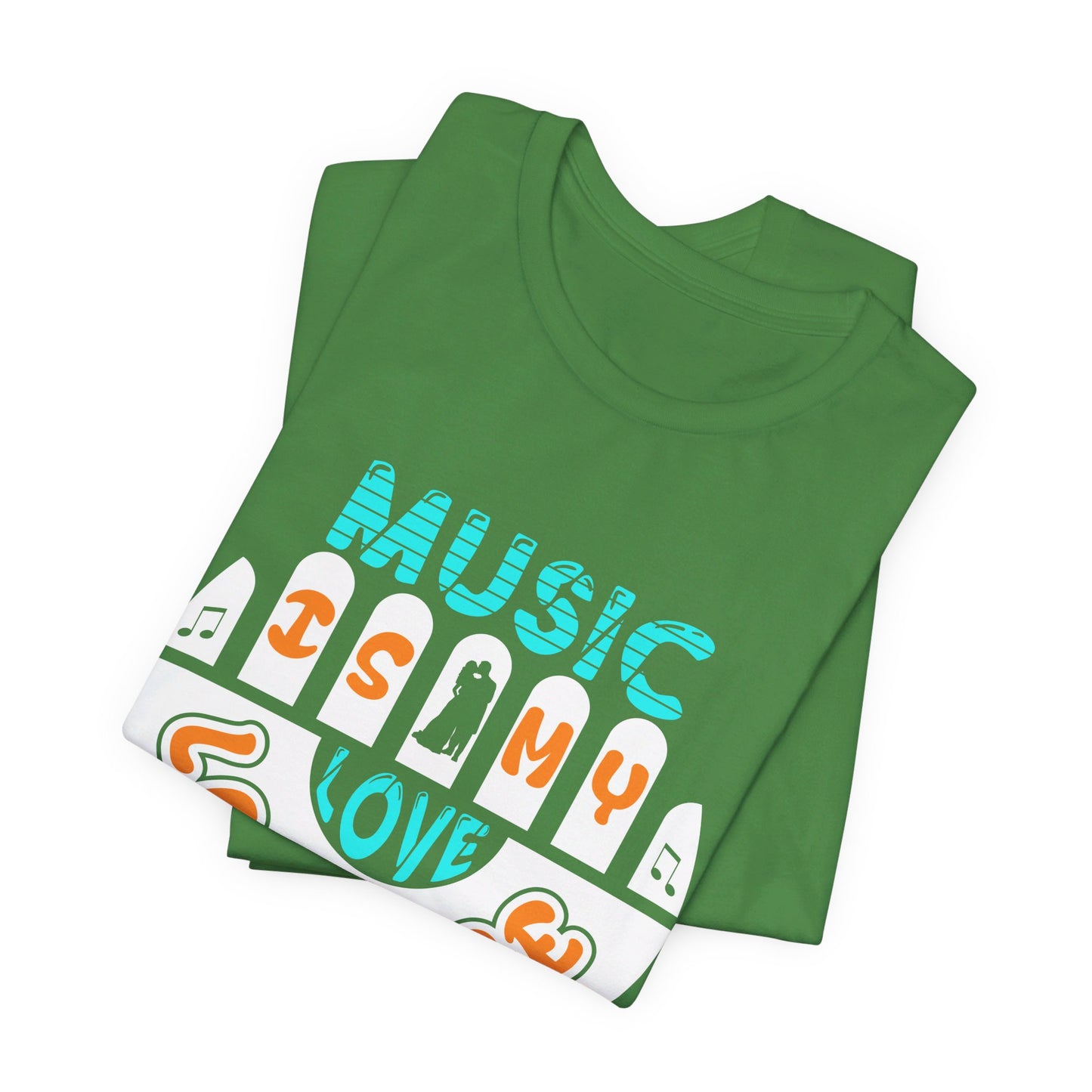 Music Is My Language - Unisex Jersey Short Sleeve Tee