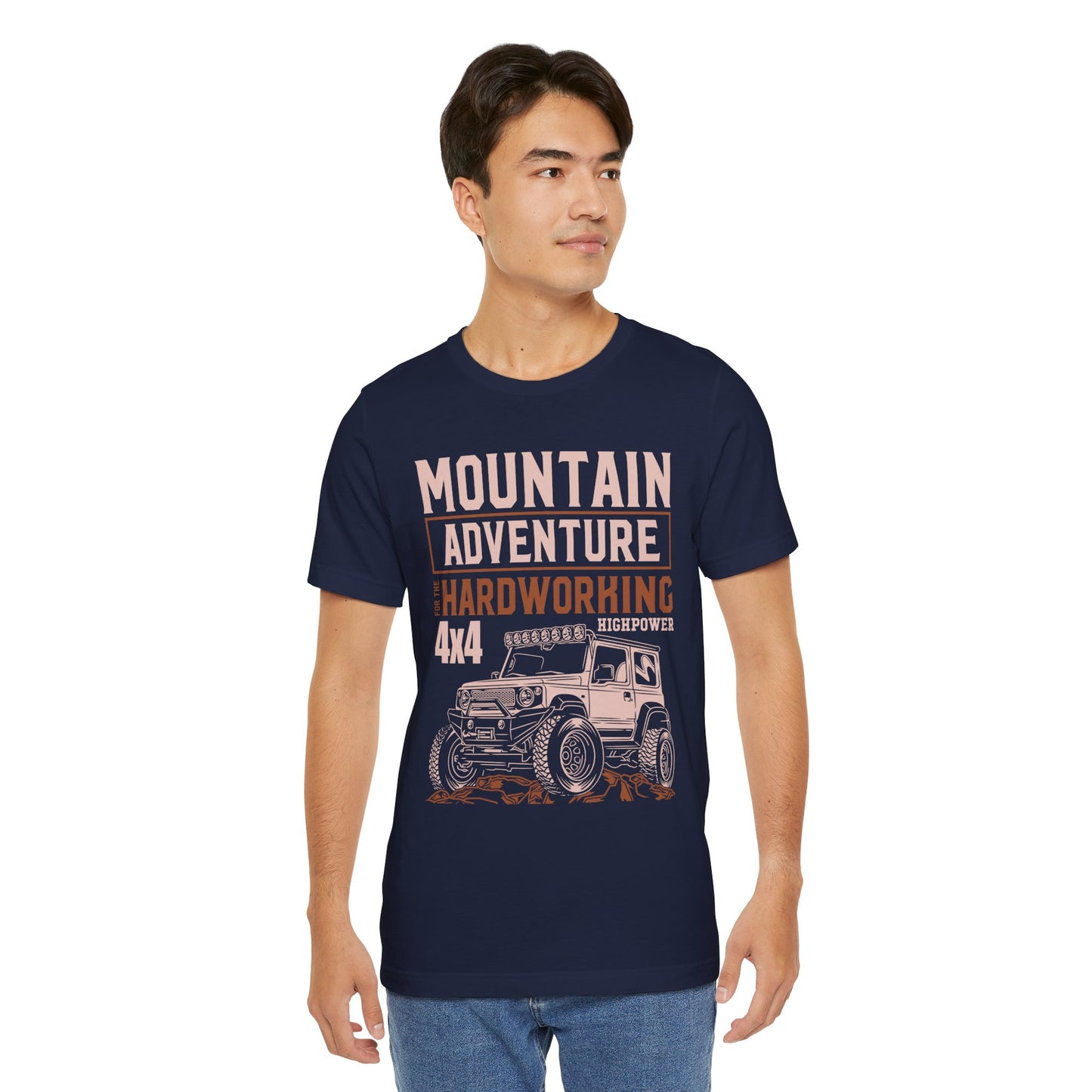 Mountain Adventure, Hardware 4x4 - Unisex Jersey Short Sleeve Tee - 12952