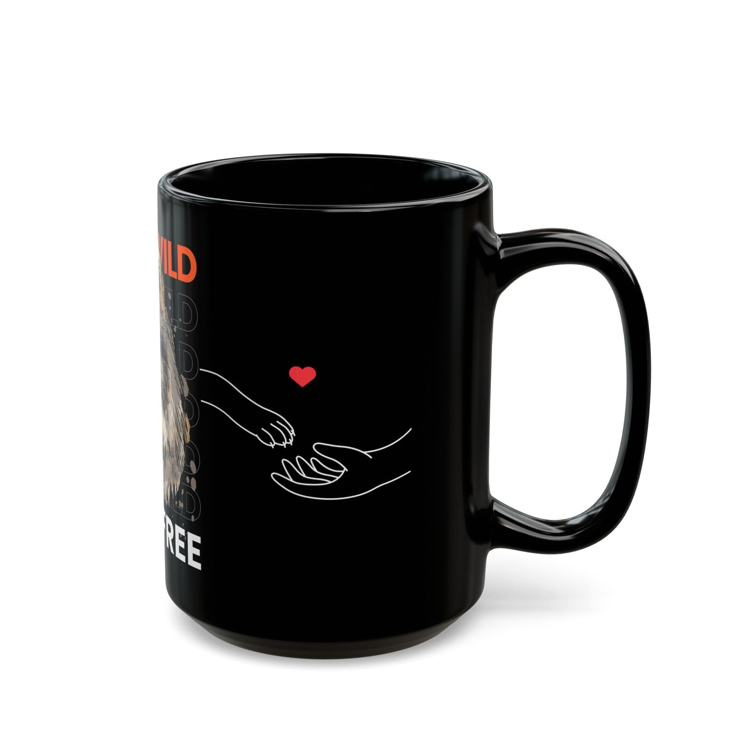 Stay Wild, Stay Free - Black Mug (11oz, 15oz)