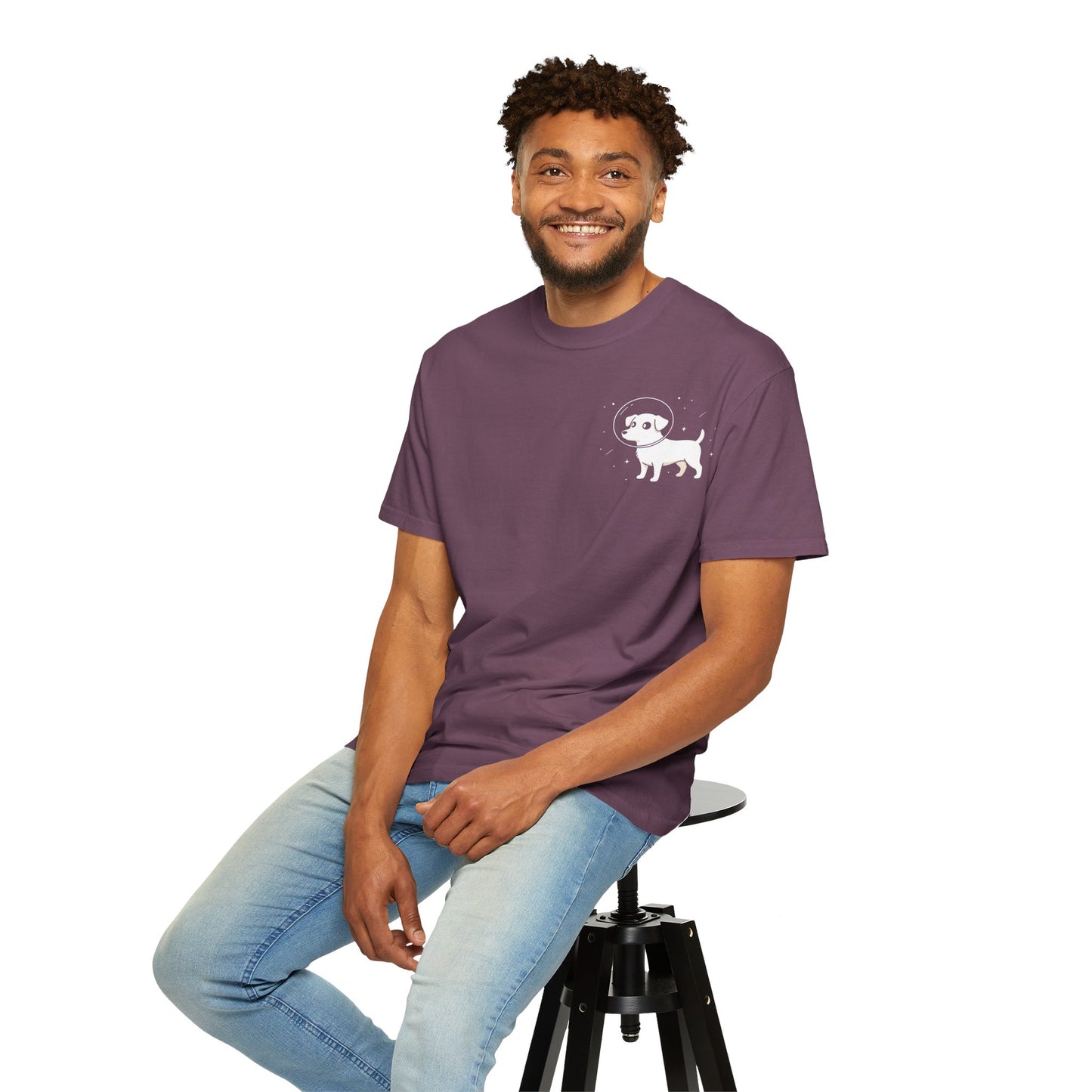 Space Dogs T-Shirt – Cute Astronaut Dog Graphic Tee for Dog Lovers - 14680