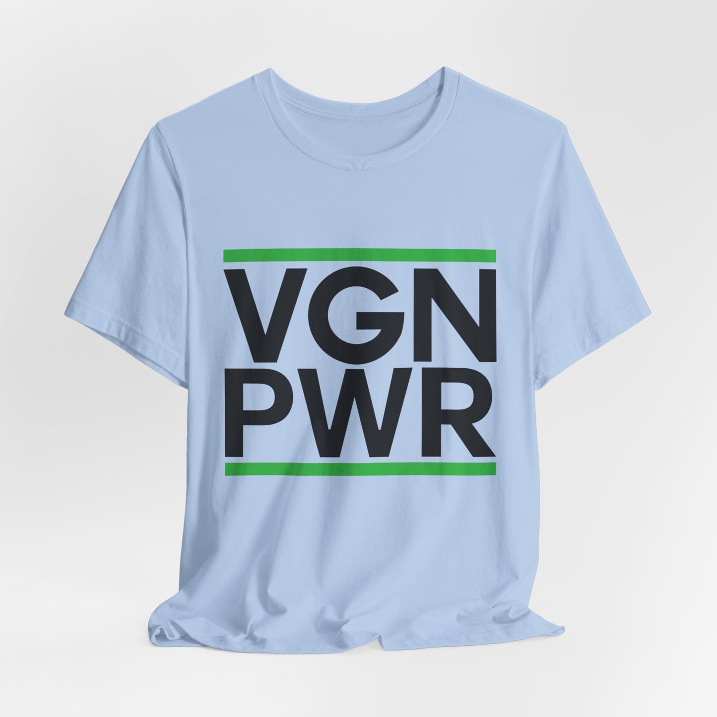 Vegan: VGN PWR - Unisex Jersey Short Sleeve Tee