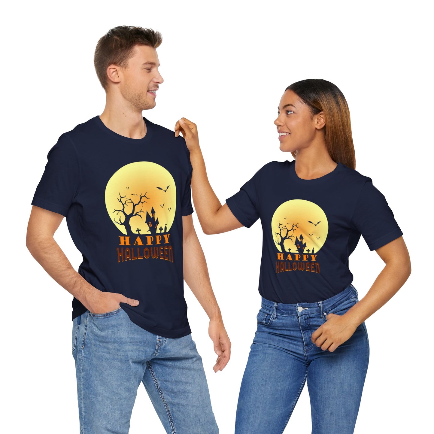 Happy Halloween - Unisex Jersey Short Sleeve Tee