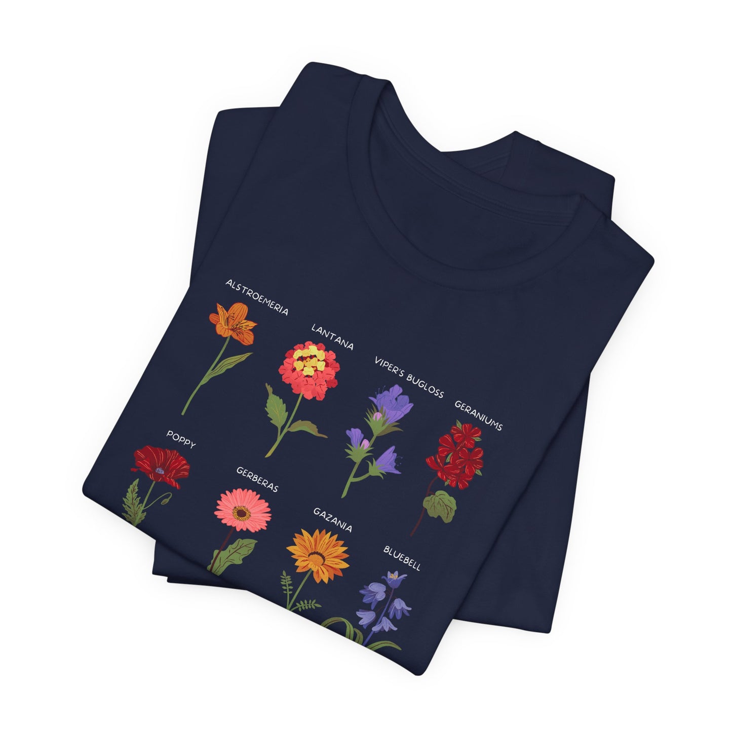 Summer Flowers - Unisex Jersey Short Sleeve Tee - 11568