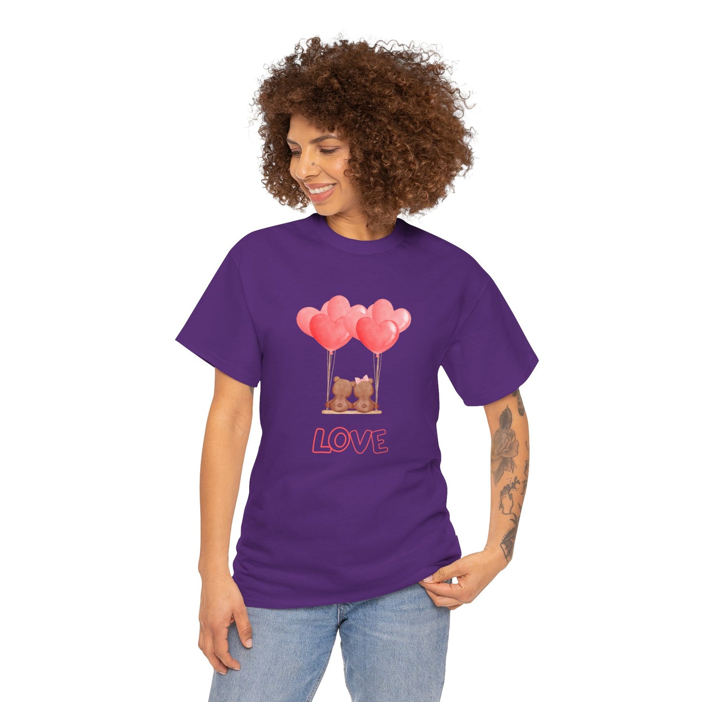 Valentine's, Love - Unisex Heavy Cotton Tee - 11441