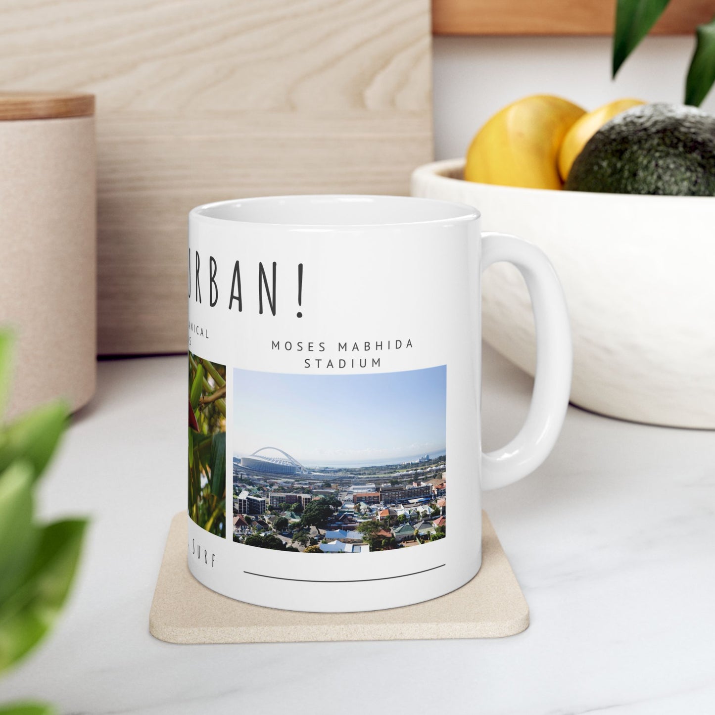 Hello Durban! Scenic Ceramic Mug - 11oz & 15oz - 12235