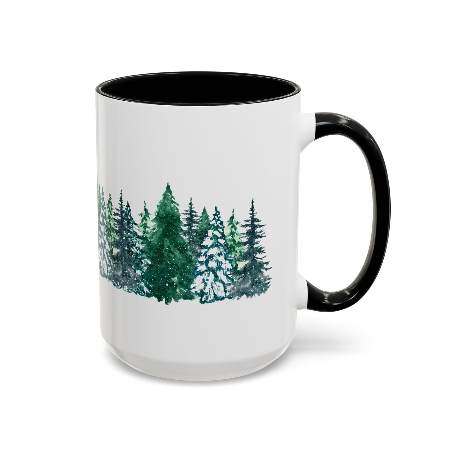 Winter Trees - Accent Coffee Mug (11, 15oz) - 10855