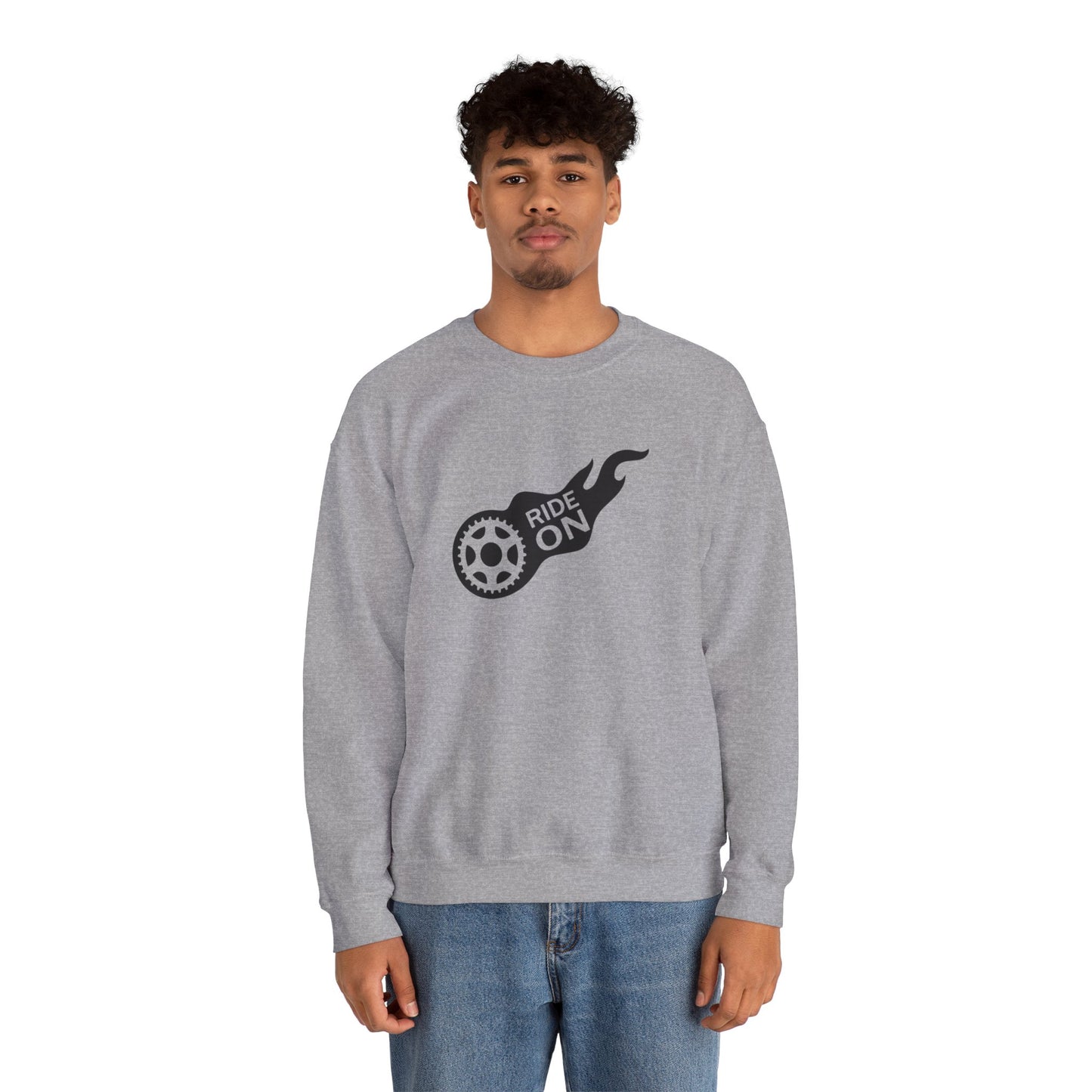 Ride on - Unisex Heavy Blend™ Crewneck Sweatshirt