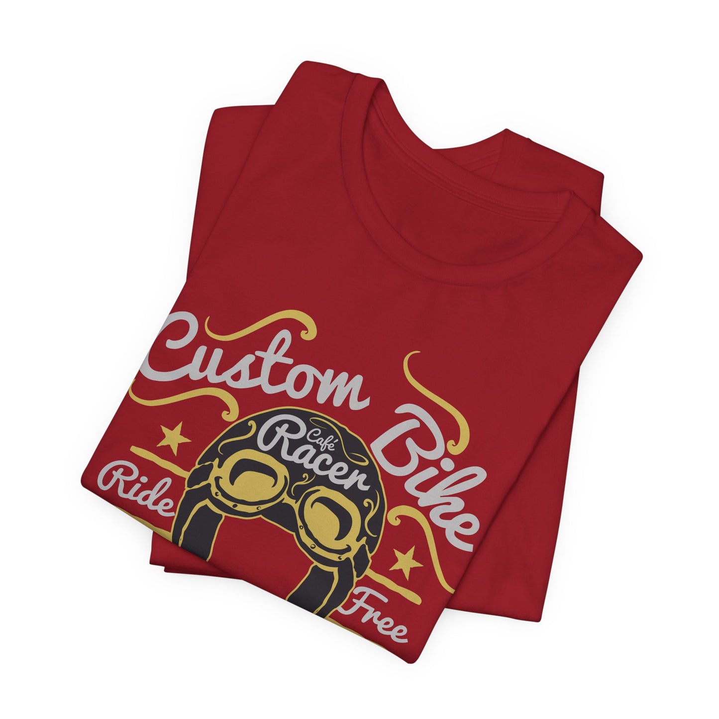 Custom Bike Racer  - Unisex Jersey Short Sleeve Tee