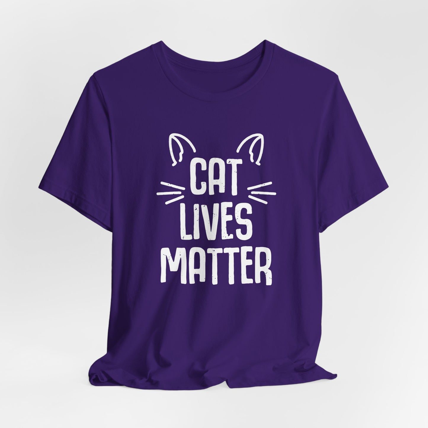 Cat Lives Matter - Unisex Jersey Short Sleeve Tee