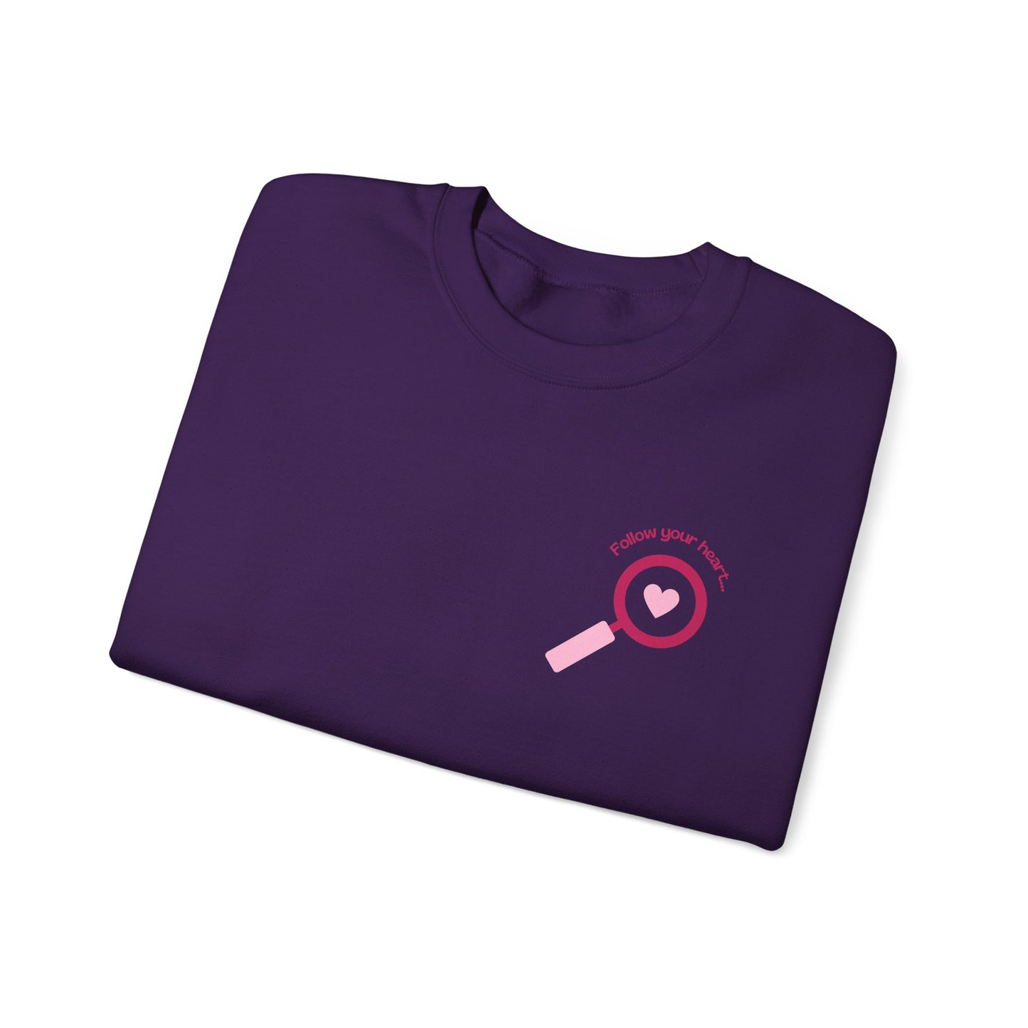 Follow Your Heart - Unisex Heavy Blend™ Crewneck Sweatshirt - 11621