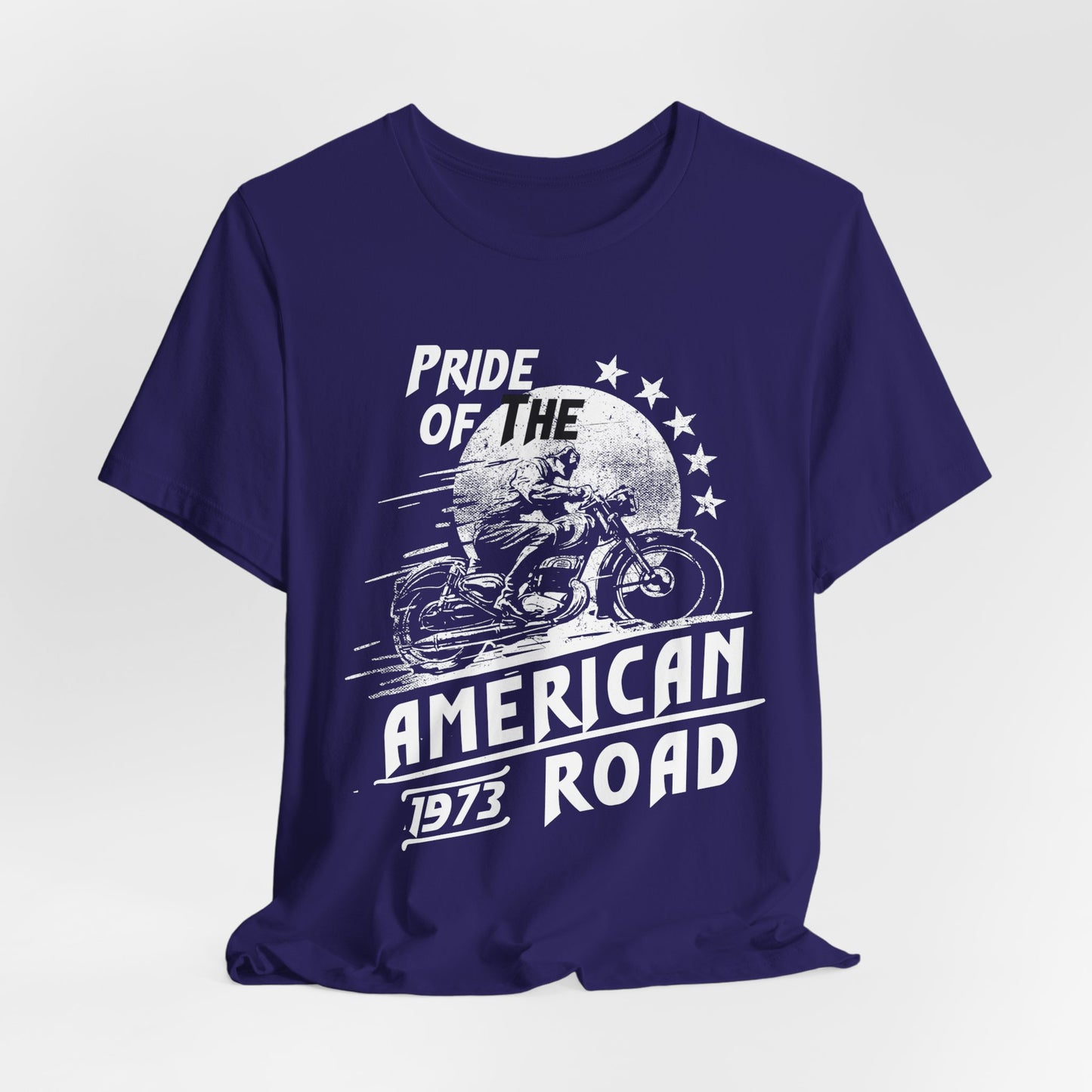 Pride Of The American Road - Unisex Jersey Short Sleeve Tee - 13404