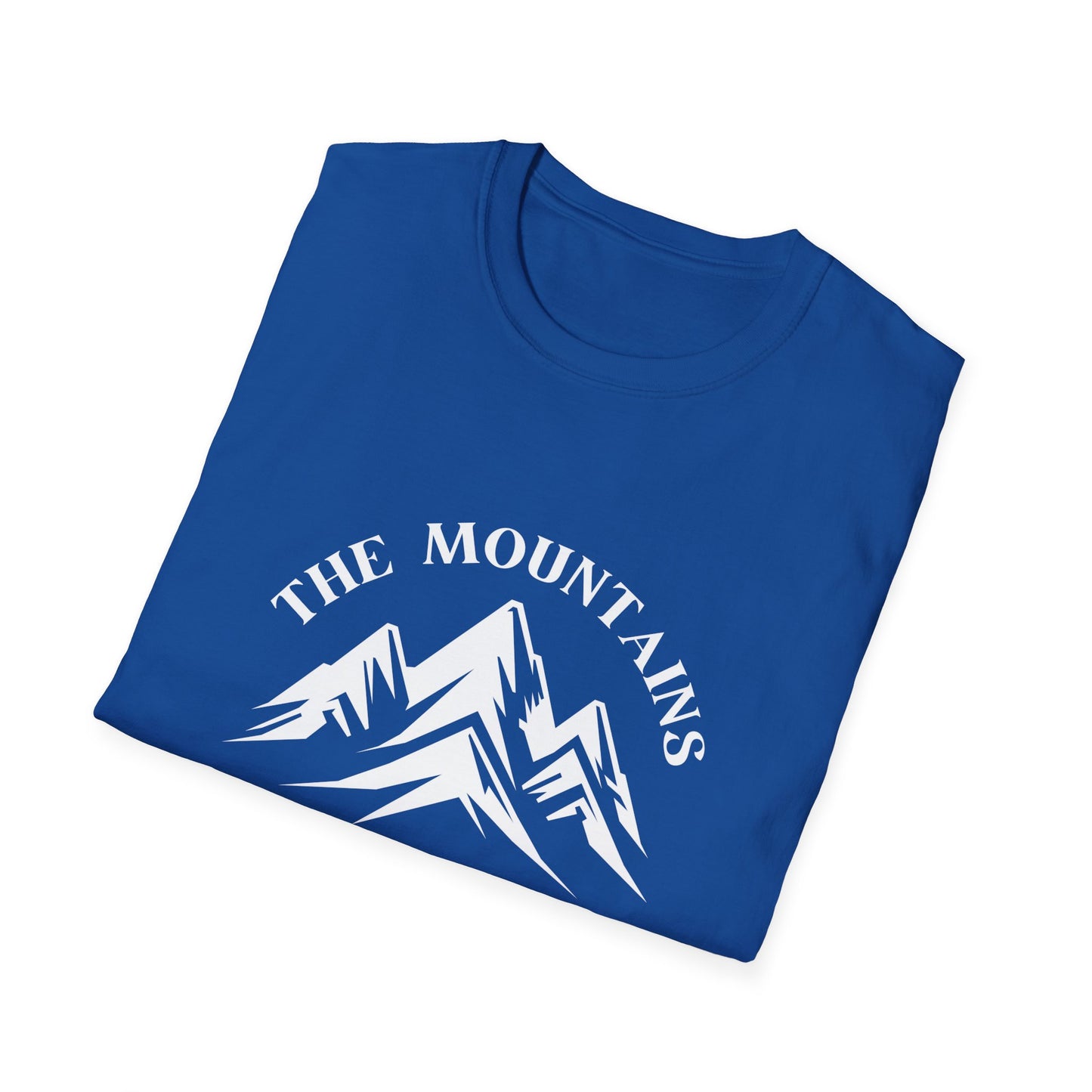 Mountains Are Calling - Unisex Softstyle T-Shirt - 10752