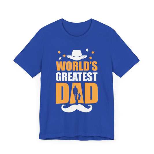 World's Greatest Dad - Unisex Jersey Short Sleeve Tee - 13740