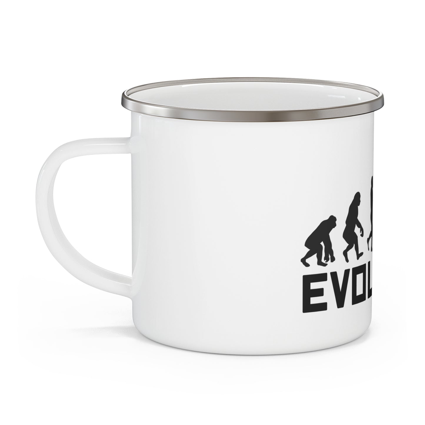 Camping: Evolution - Enamel Camping Mug - 12615