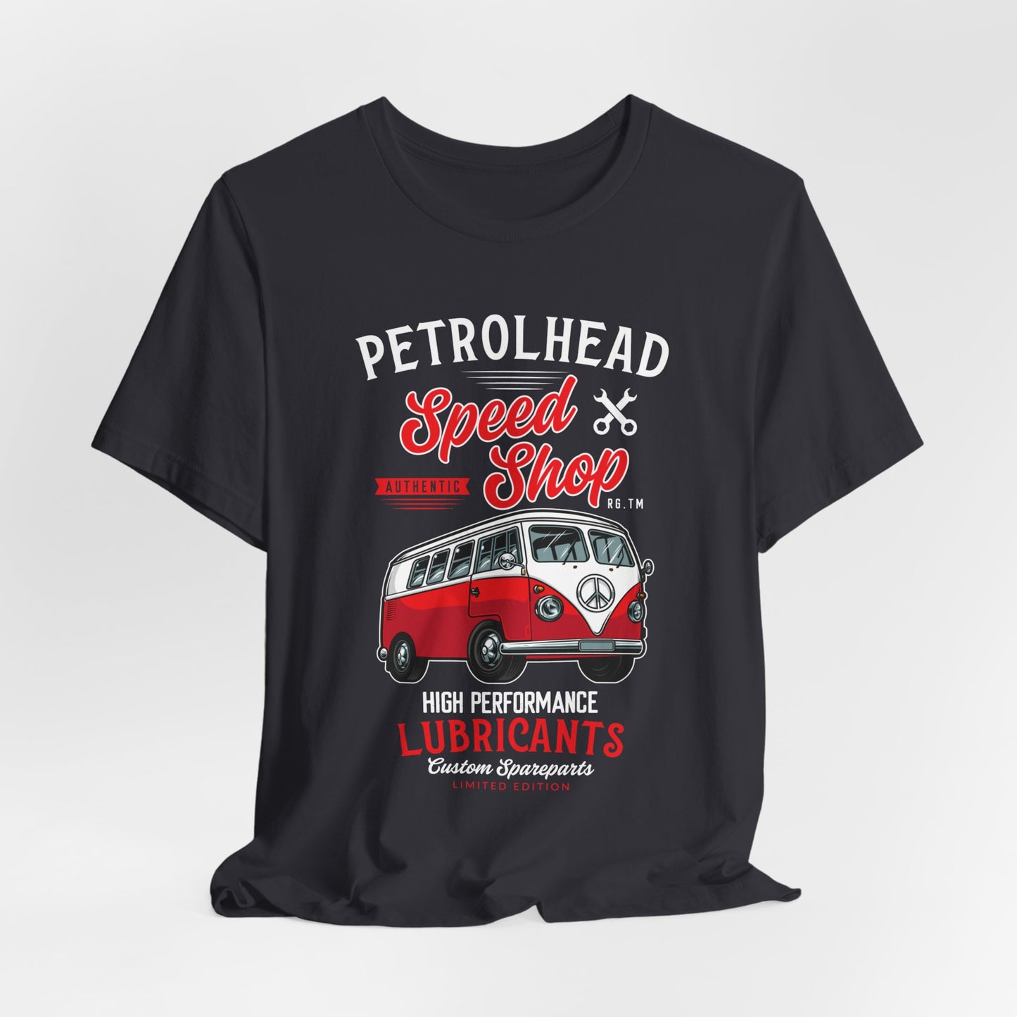 Petrolhead, Speed Shop - Unisex Jersey Short Sleeve Tee