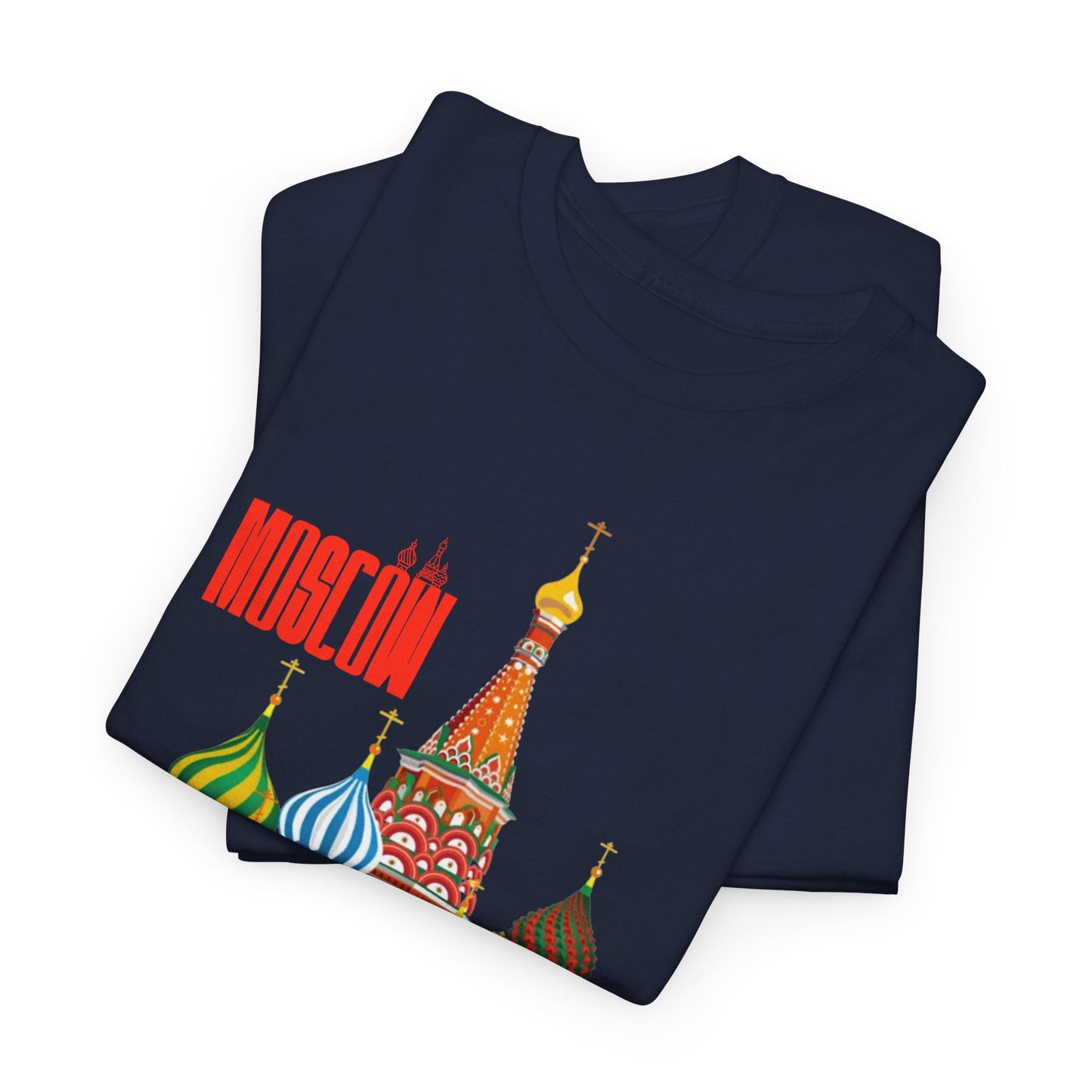 Moscow Graphic Unisex Heavy Cotton Tee - 12050