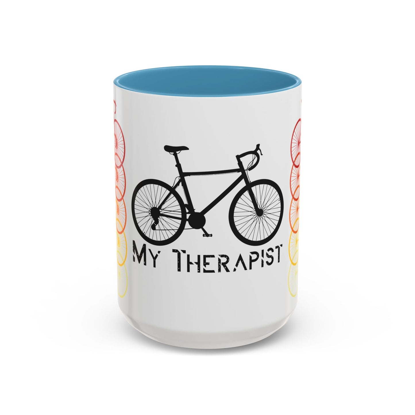 My Therapist - Accent Coffee Mug (11, 15oz)