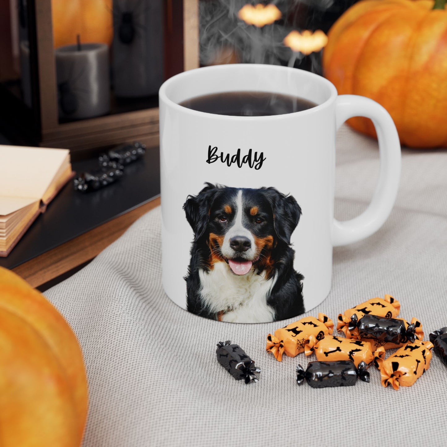 Personalized Dog Ceramic Mug, (11oz, 15oz) - 14159