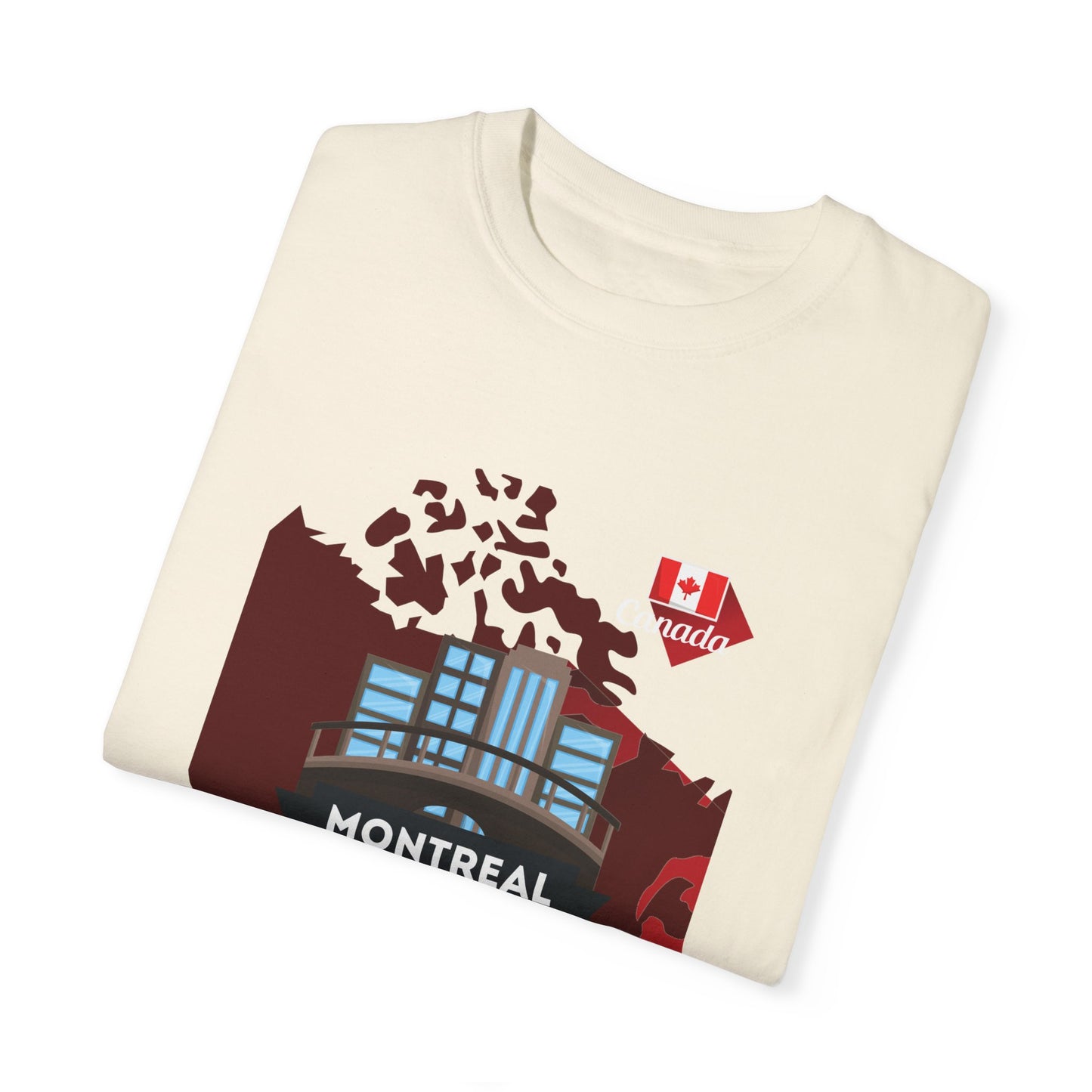 Montreal Graphic Unisex T-Shirt - Perfect for Travelers & Locals - 12201