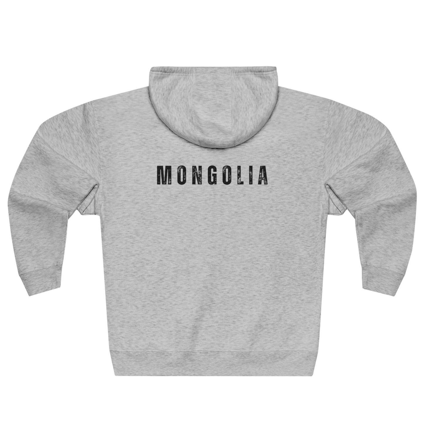 Born to Conquer Mongolia - Unisex Zip Hoodie