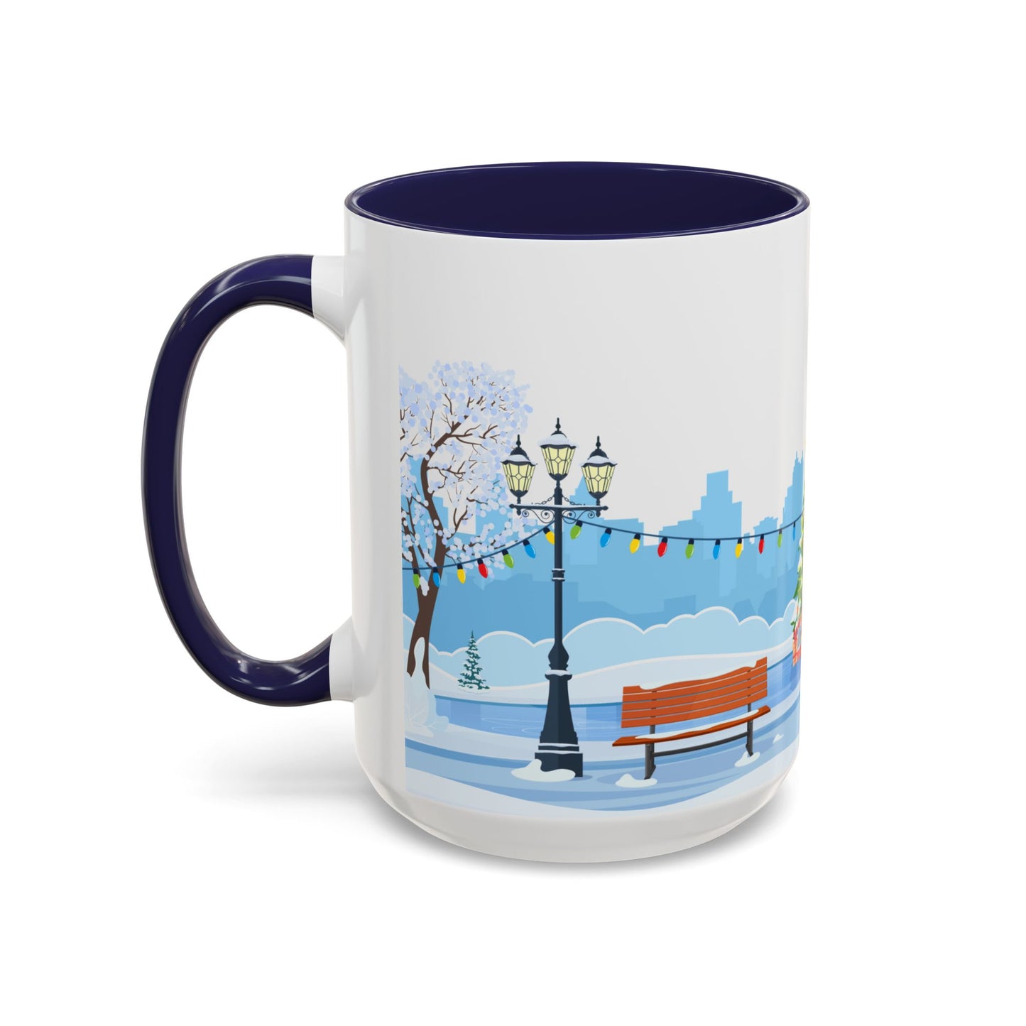 Christmas Street - Accent Coffee Mug (11, 15oz) - 10439