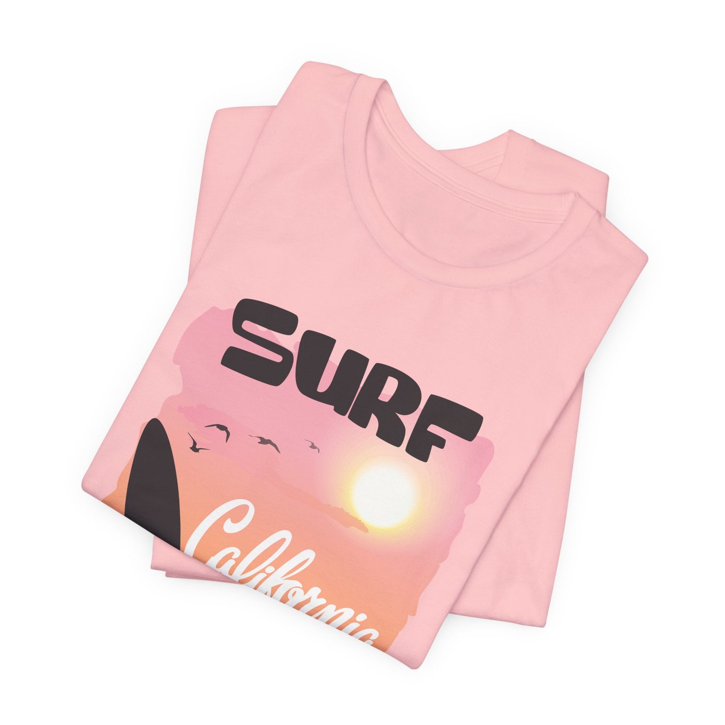 Surf California, Wave Riders - Unisex Jersey Short Sleeve Tee