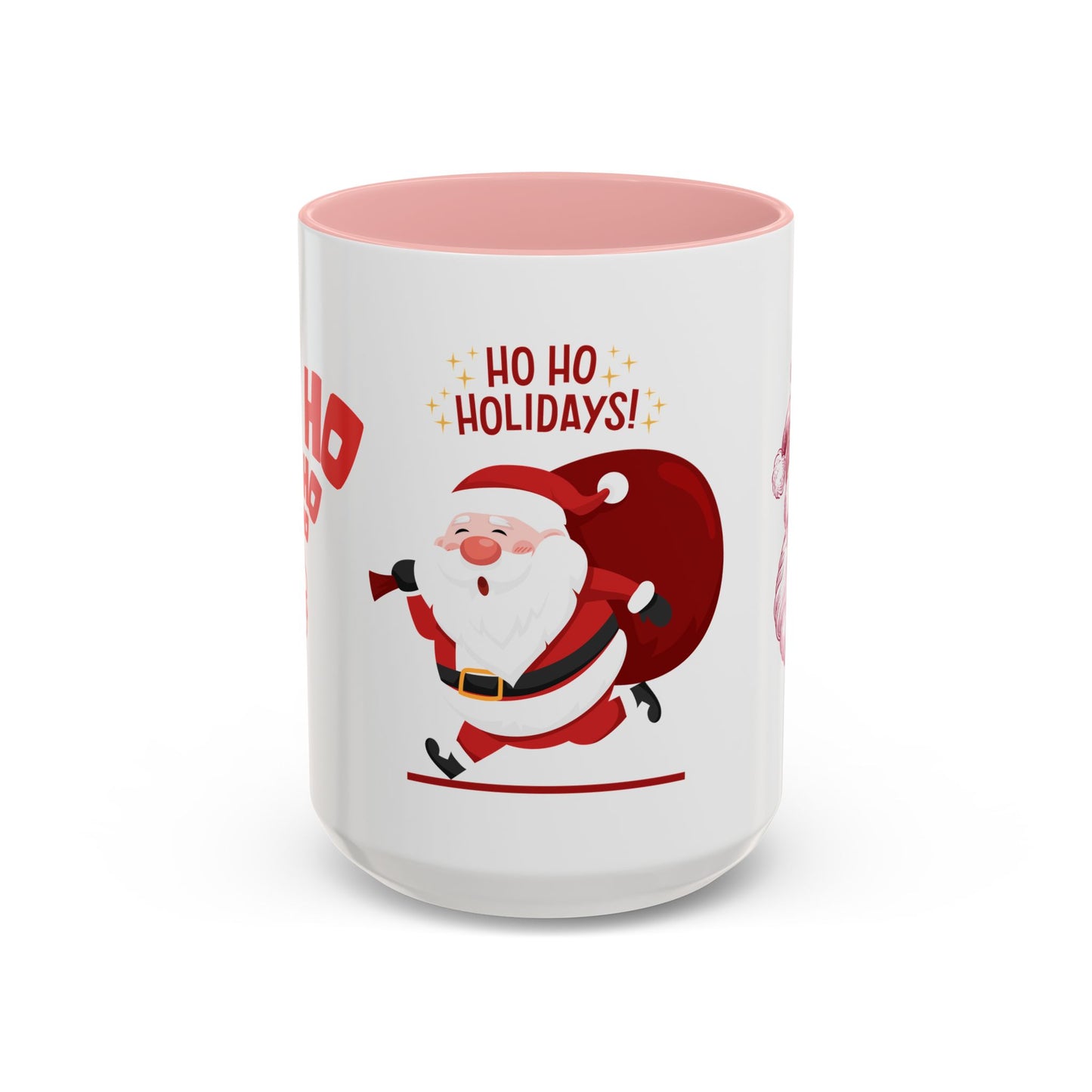 Santa, Ho Ho Holidays  - Accent Coffee Mug (11, 15oz)