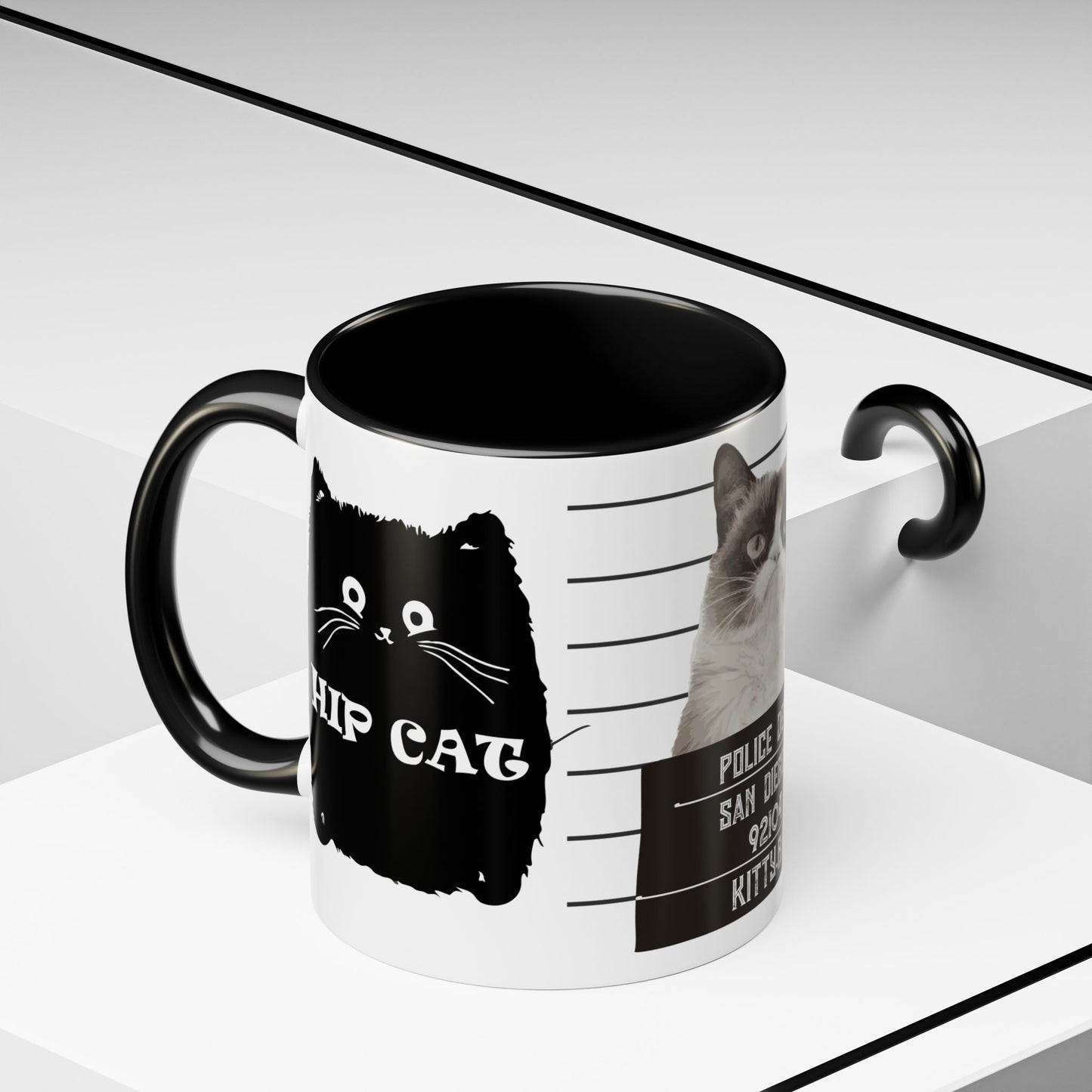 Kitty Bad - Accent Coffee Mug (11, 15oz)