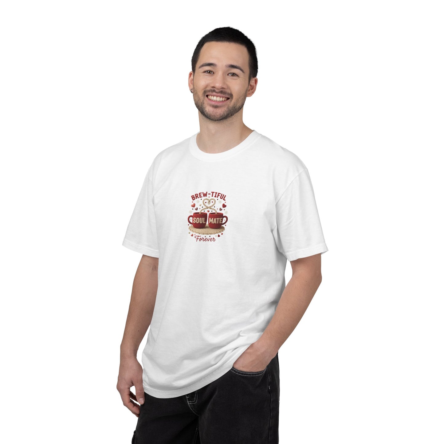 Brew-tiful Soul Mate Coffee Graphic T-Shirt - 14747
