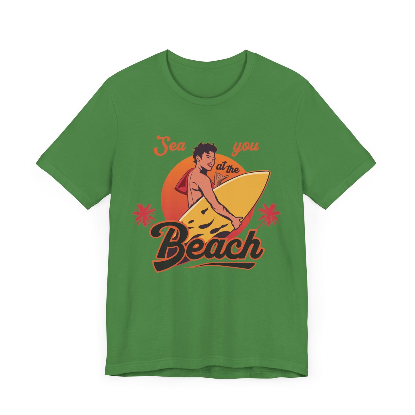 See You At The Beach - Unisex Jersey Short Sleeve Tee - 13138