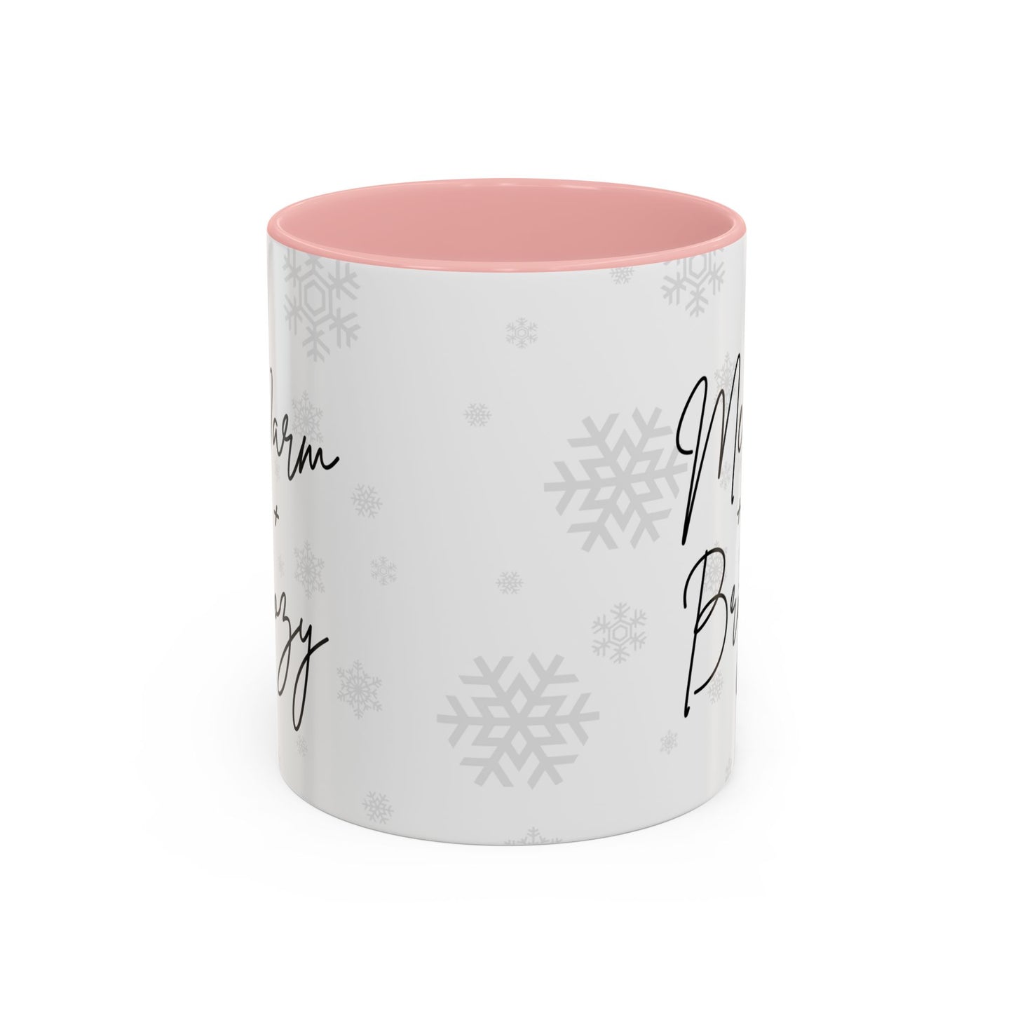 Warm+Cozy, Merry+Bright - Accent Coffee Mug (11, 15oz) - 11115