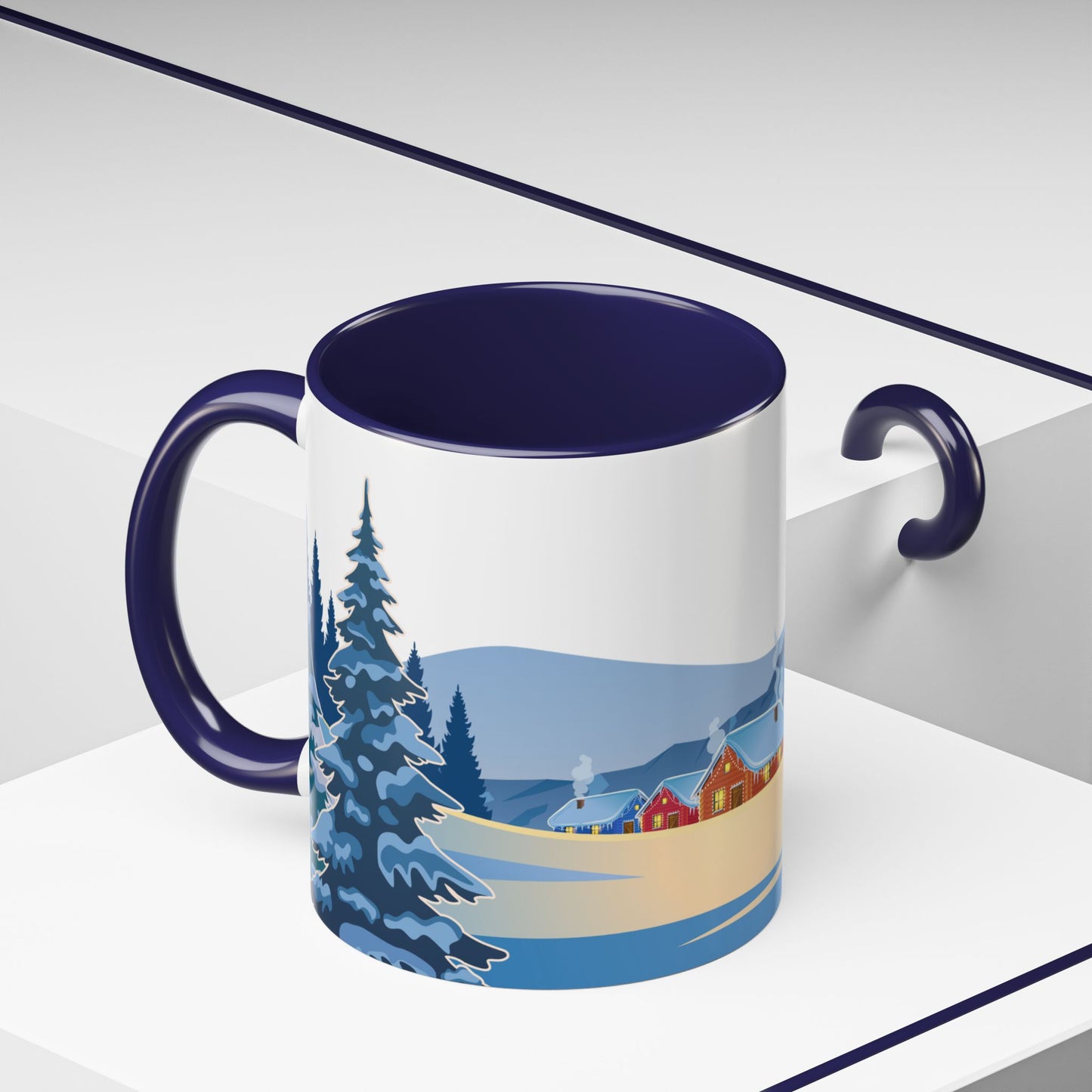 Winter Day - Accent Coffee Mug (11, 15oz) - 10440