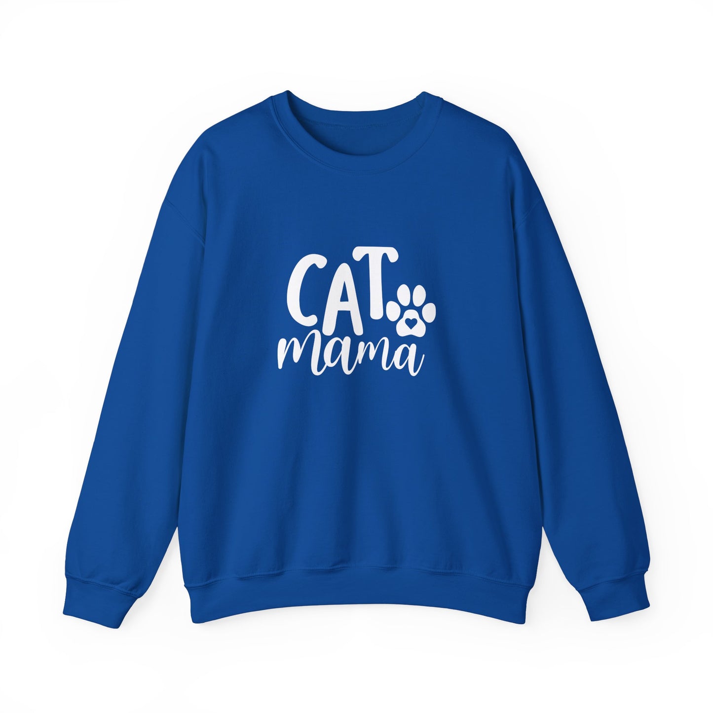 Cat Mama - Unisex Heavy Blend™ Crewneck Sweatshirt