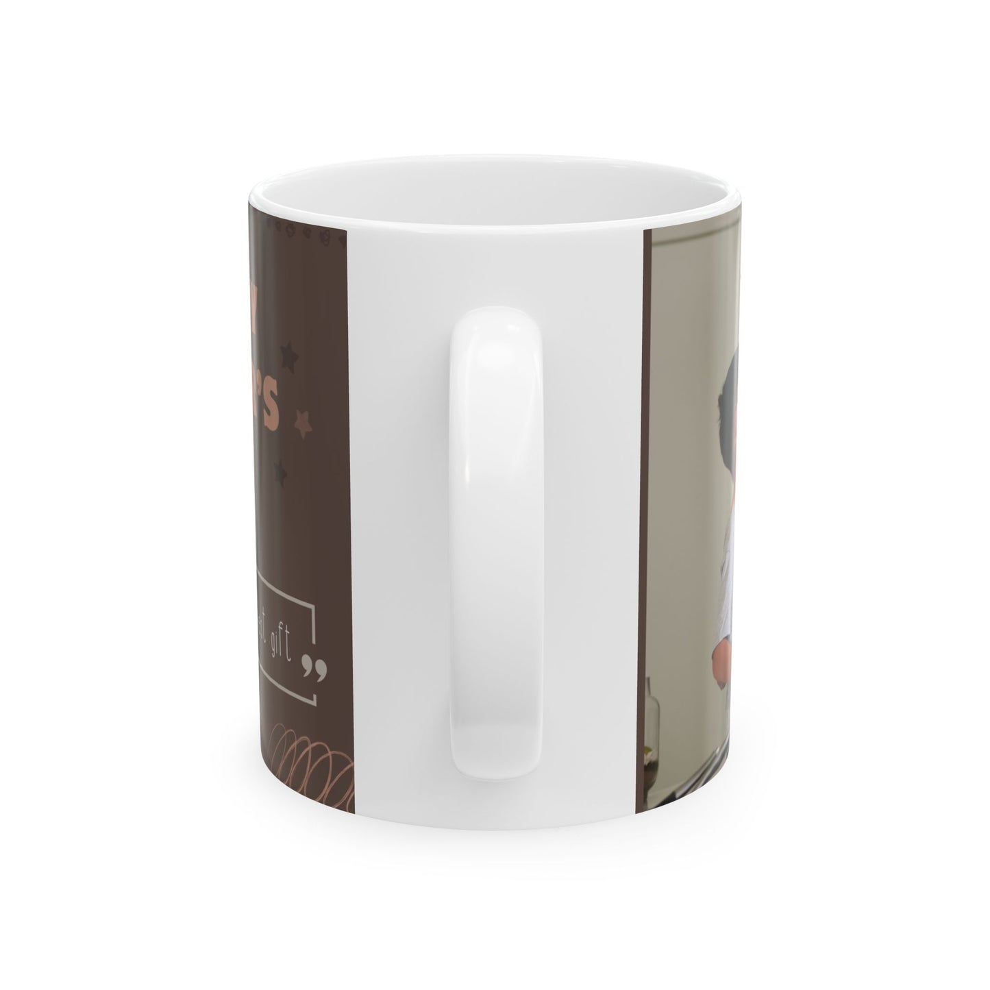 Dad, You're The Greatest Gift!  Photo Customizable, Ceramic Mug - (11oz, 15oz) - 12896