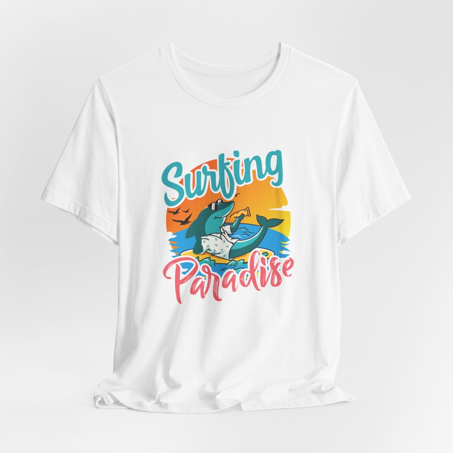 Surfing Paradise - Unisex Jersey Short Sleeve Tee